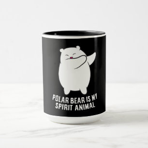 My Spirit Animal Polar Bear Cute Polar Bear Lover Mug