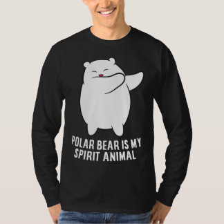 My Spirit Animal Polar Bear Cute Polar Bear Lover T-Shirt