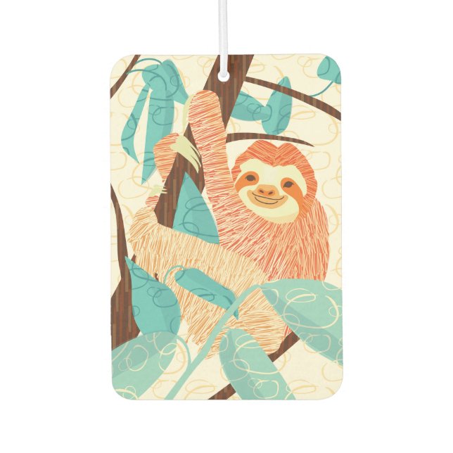 My Spirit Animal Sloth Car Air Freshener (Front)
