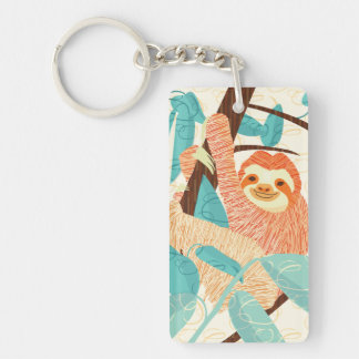 My Spirit Animal Sloth Keychain