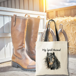 My Spirit Animal The Horse Tote Bag
