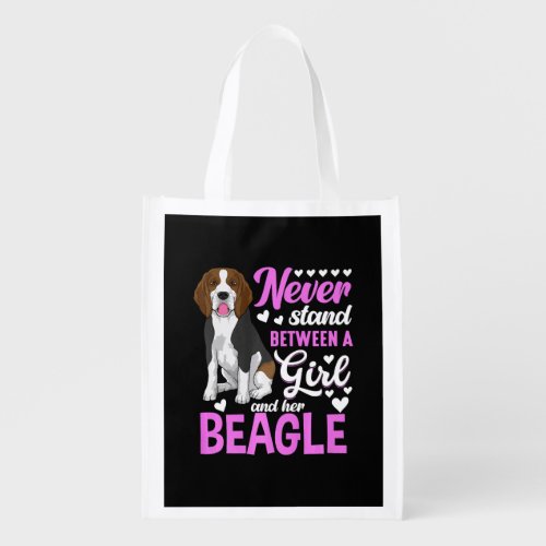 My Spirit Animals Is A Beagle Funny Beagle  Grocery Bag