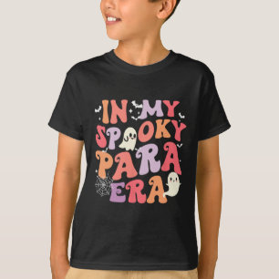 My Spooky Para Era Halloween Retro Groovy Ghost Pa T-Shirt
