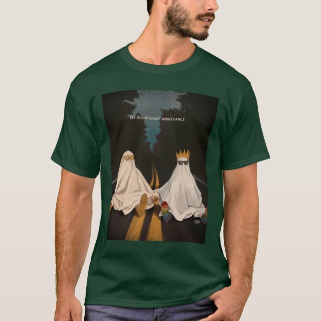 My spooky significant annoyance and the ghost phot T-Shirt (Front)