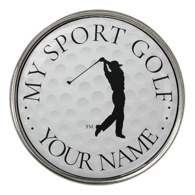 My Sport Golf™ Golf Ball Marker (Front)