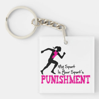 My Sport Is Your Sports Punishment Keychain