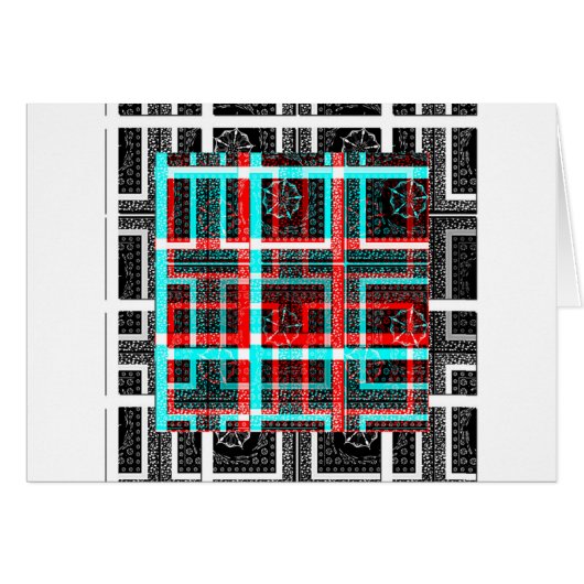My Square Maze Design Cards (Front Horizontal)