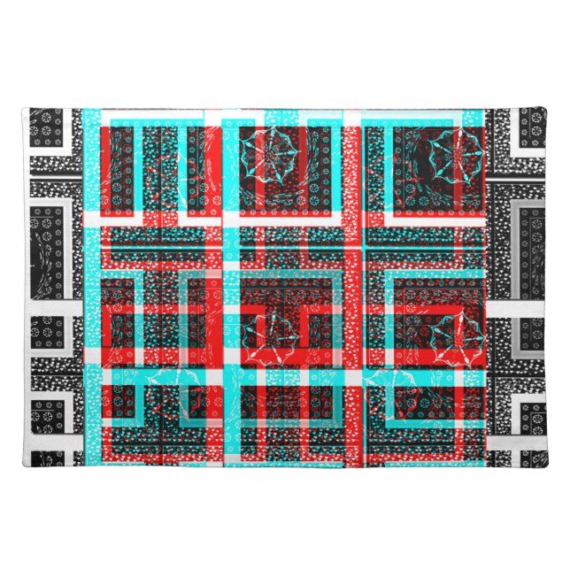 My Square Maze Design Placemat (Front)