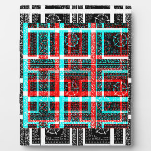 My Square Maze Design Plaque