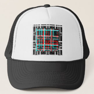My Square Maze Design Trucker Hat