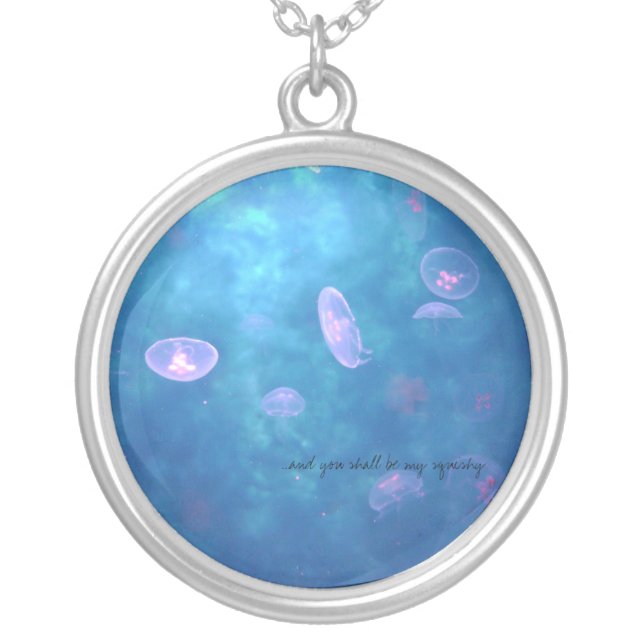 My Squishy Silver Plated Necklace (Front)