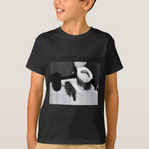 My Srit Animal Funny Drunk Raccoon Meme  T-Shirt