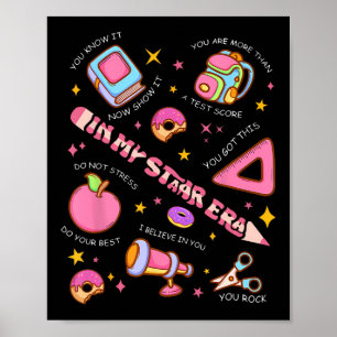 My Staar Era Motivational Testing Test Day Funny T Poster