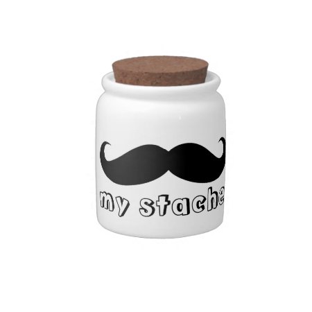 My Stache, Funny Mustache Coin Jar