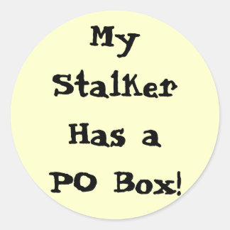 My Stalker Has Sticker