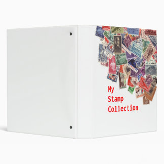 My stamp collection binder
