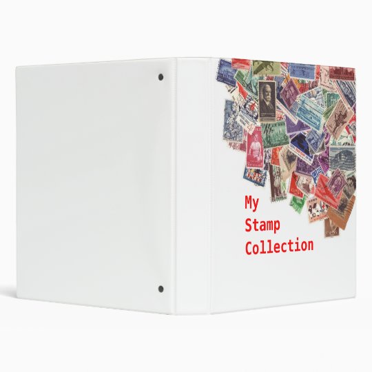 My stamp collection binder