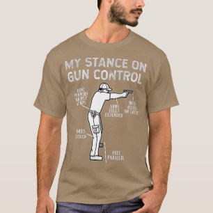 My Stance On Gun Control 2nd Amendment Premium T-Shirt