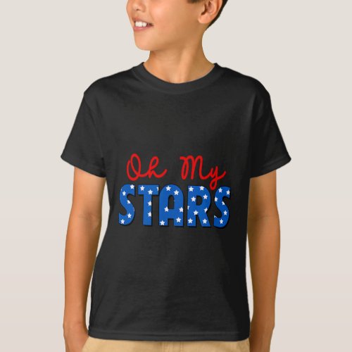My Stars 4th Of July Independence Memorial Day Pat T_Shirt