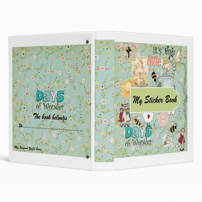My Sticker Book binder (Background)