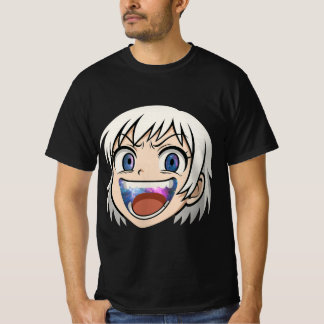 My Stomach Is the Universe - Anime Meme Face T-Shi T-Shirt