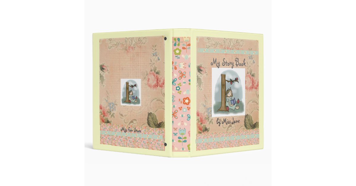 My Story Book Binder | Zazzle