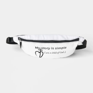 My story is simple fanny pack