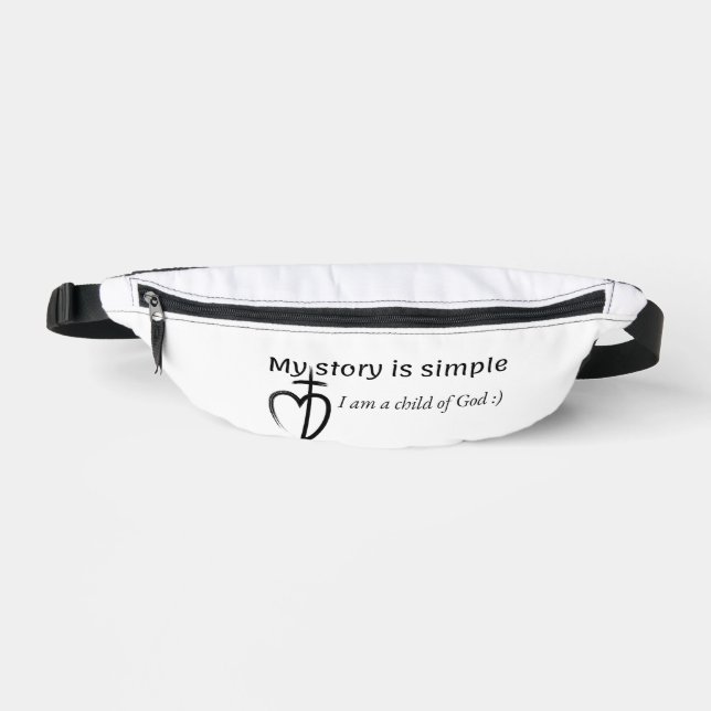 My story is simple fanny pack (Front)