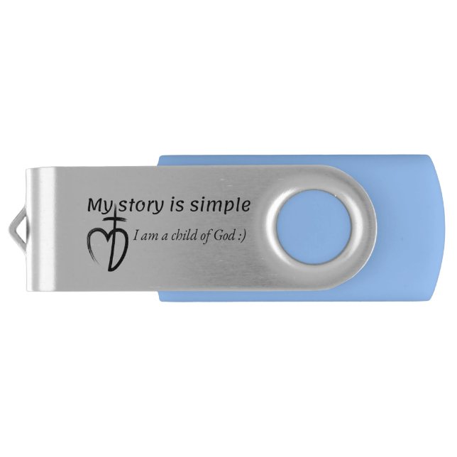 My story is simple flash drive (Back)