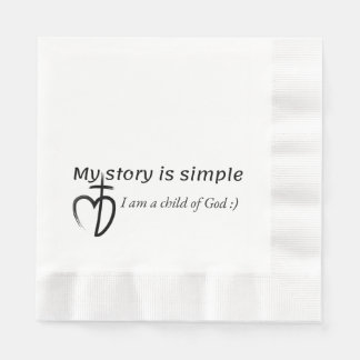 My story is simple napkins