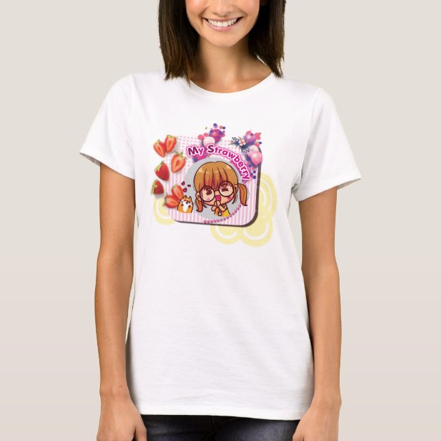 My Strawberry Women Shirt (Front)