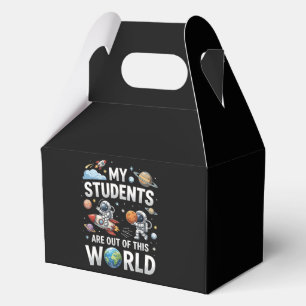 My Students are Out in This Space World Favor Boxes