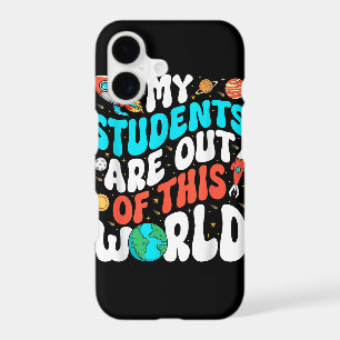 My Students Are Out Of This World Teacher Space Fu iPhone 17 Case