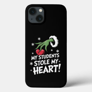 My Students Stole My Heart Xmas Christmas Teacher iPhone 13 Case
