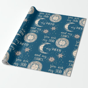 My Sun, Moon and Stars Wrapping Paper