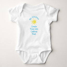 My Sunshine Create your own Baby Bodysuit
