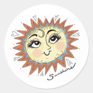 My Sunshine Fun Illustration Sticker