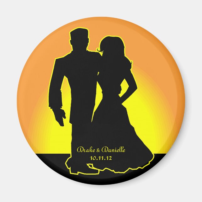 My Sunshine Keepsake Date Magnet (Front)