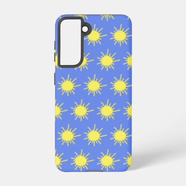 My Sunshine Phone Case (Sky Blue & Yellow) (Back)