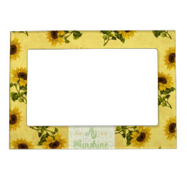 My Sunshine Sunflower 5x7 Magnetic Frame