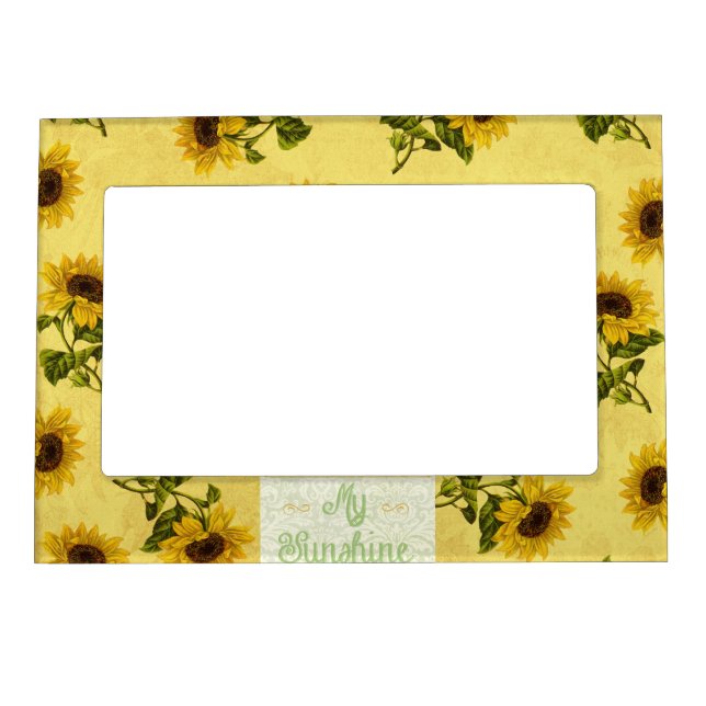 My Sunshine Sunflower 5x7 Magnetic Frame (Front)