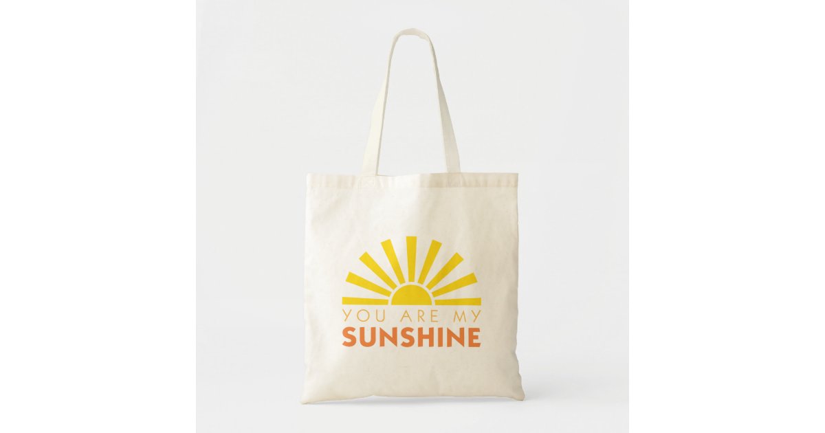 Personalized Dog Mom Sunflower Tote Bag You Are My My Sunshine Paw Pri