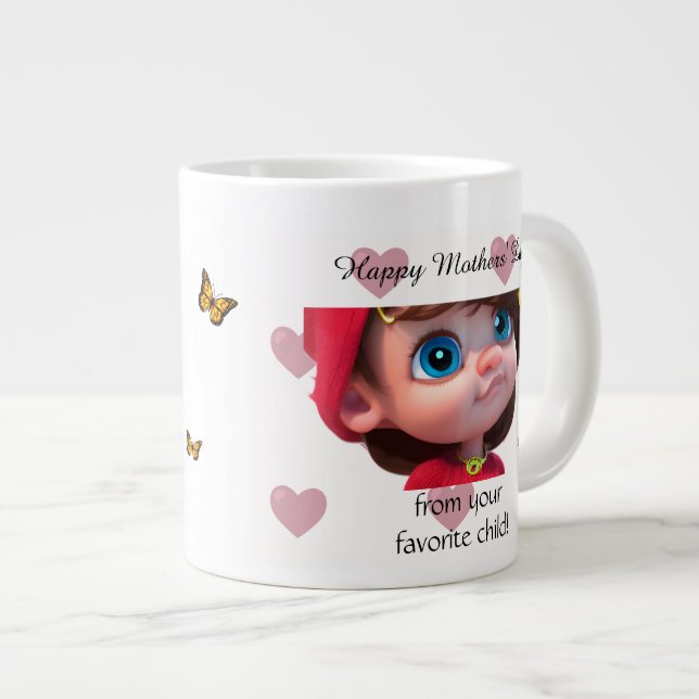 My super cool mom giant coffee mug (Front Right)