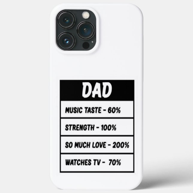 my super dad Case-Mate iPhone case (Back)