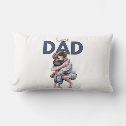 My Super Dad Lumbar Pillow