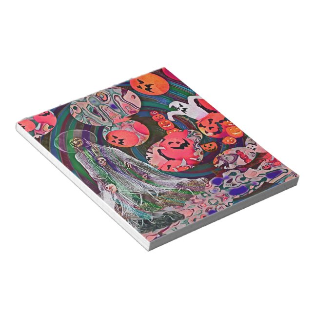 My Super Halloween V3 Notepad (Angled)