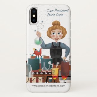 My Super Science iPhone case - I am persistent