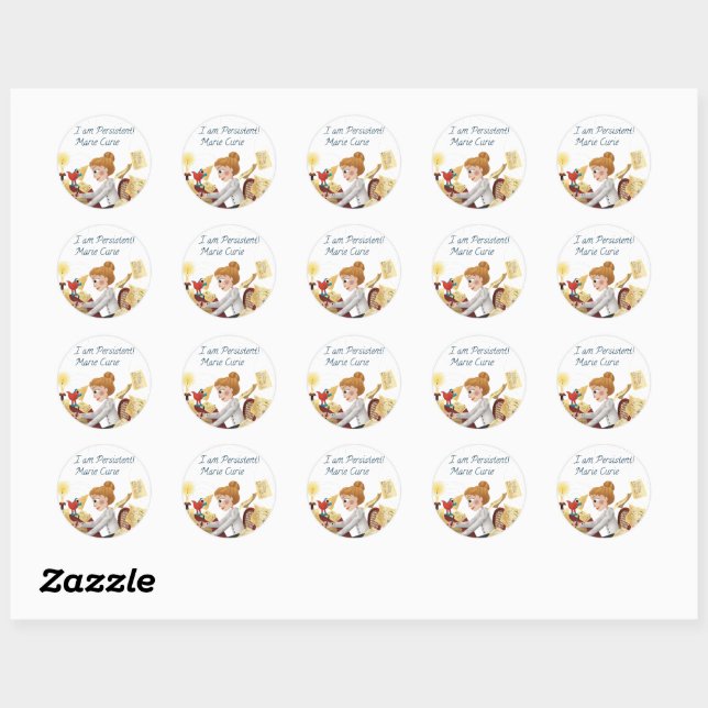 My Super Science Stickers - Marie Curie (Sheet)