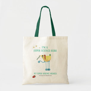 My Super Science Tote Bag - Yellow minion