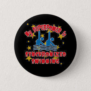 My Superpower is Synchronized Swimming Button